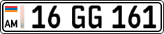 License plate of Armenia, Private owners