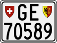 License plate of Switzerland, Motorcycles