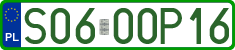 License plates of Poland, Professional plates
