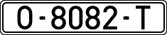 License plates of Spain, 1971 year series