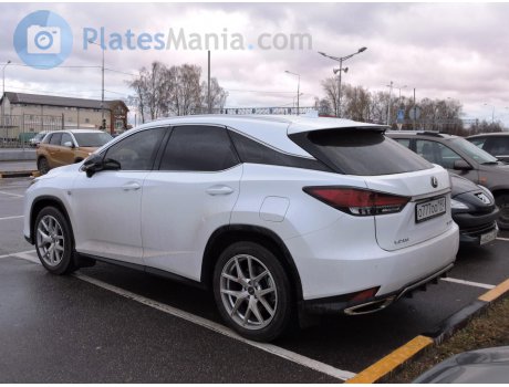 о777оо190, Lexus RX