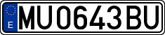 License plates of Spain, 1971 year series