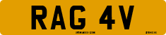 License plate of the United Kingdom, 1963 year system
