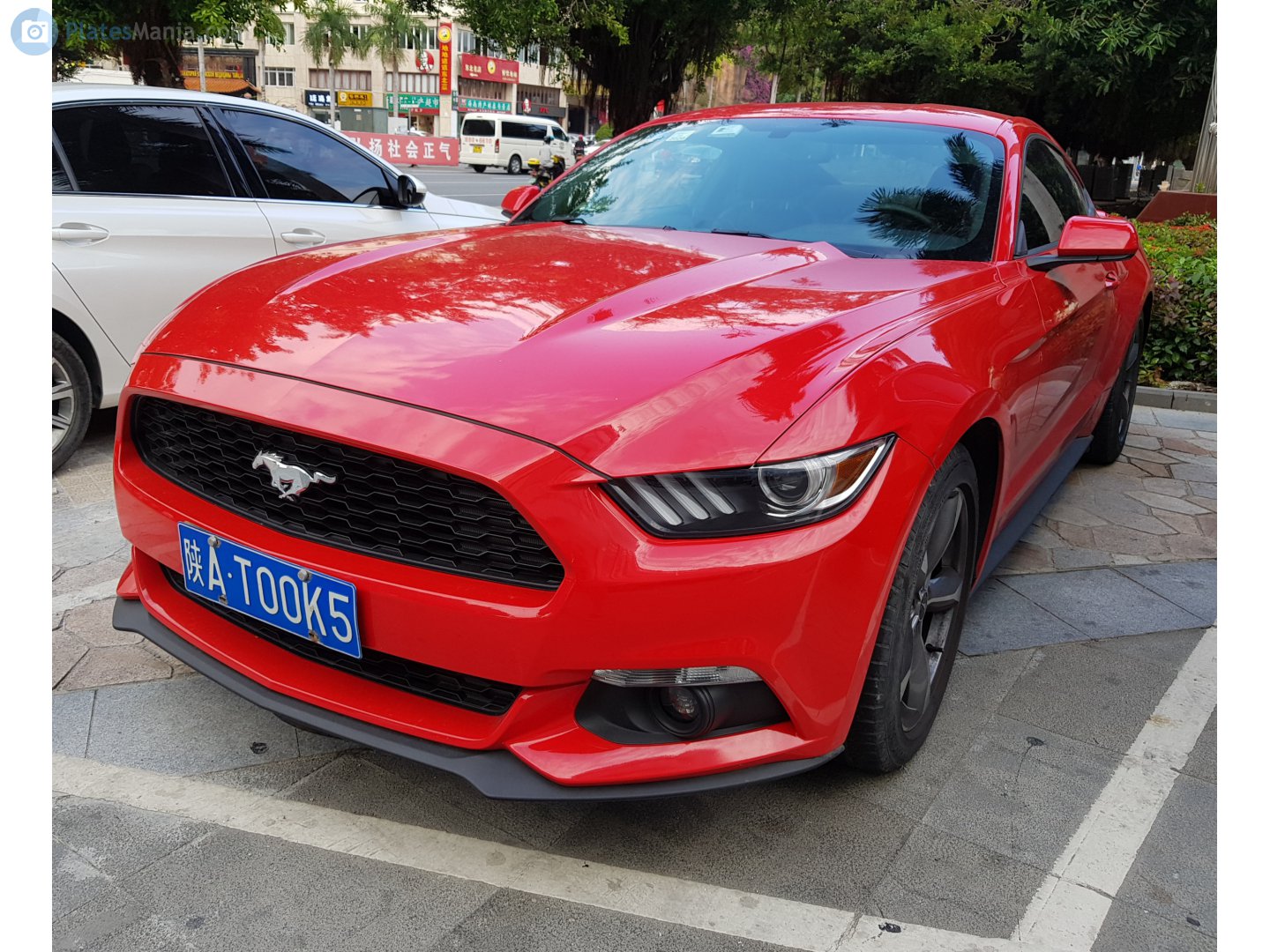 陕A·T00K5, Ford Mustang 6th gen 2-door Coupé (S550), 2014–2017