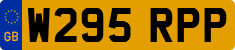 License plate of the United Kingdom, 1983 year system
