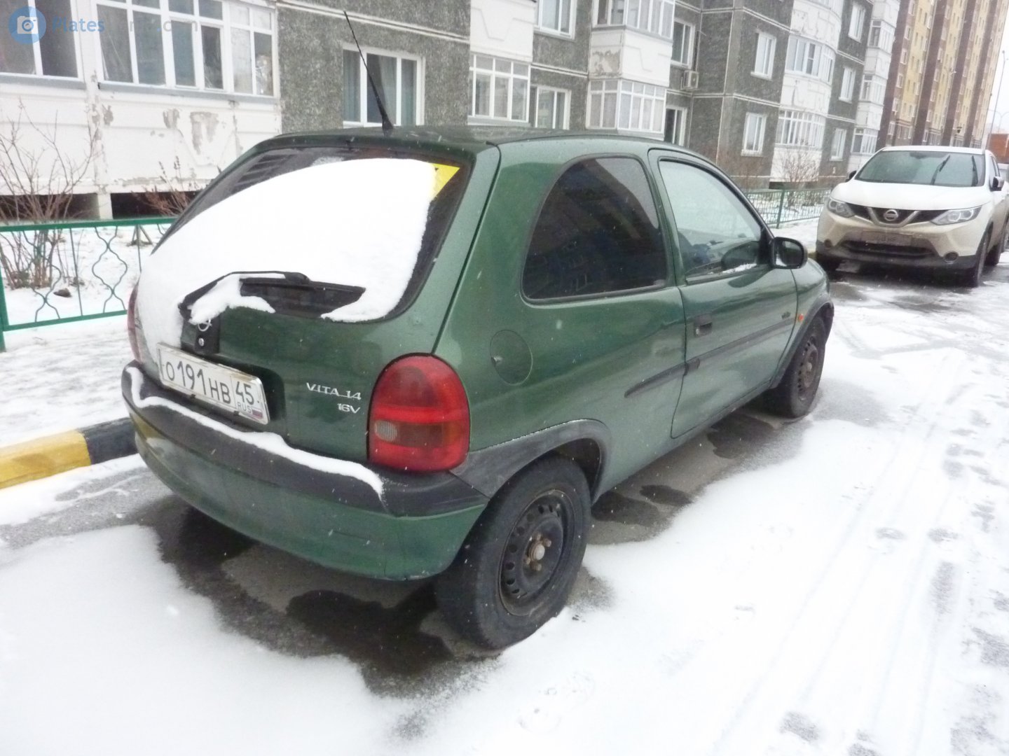 о 191 нв 45, Opel Vita 1st gen 3-door Hatch (B; S93), 1995–2000