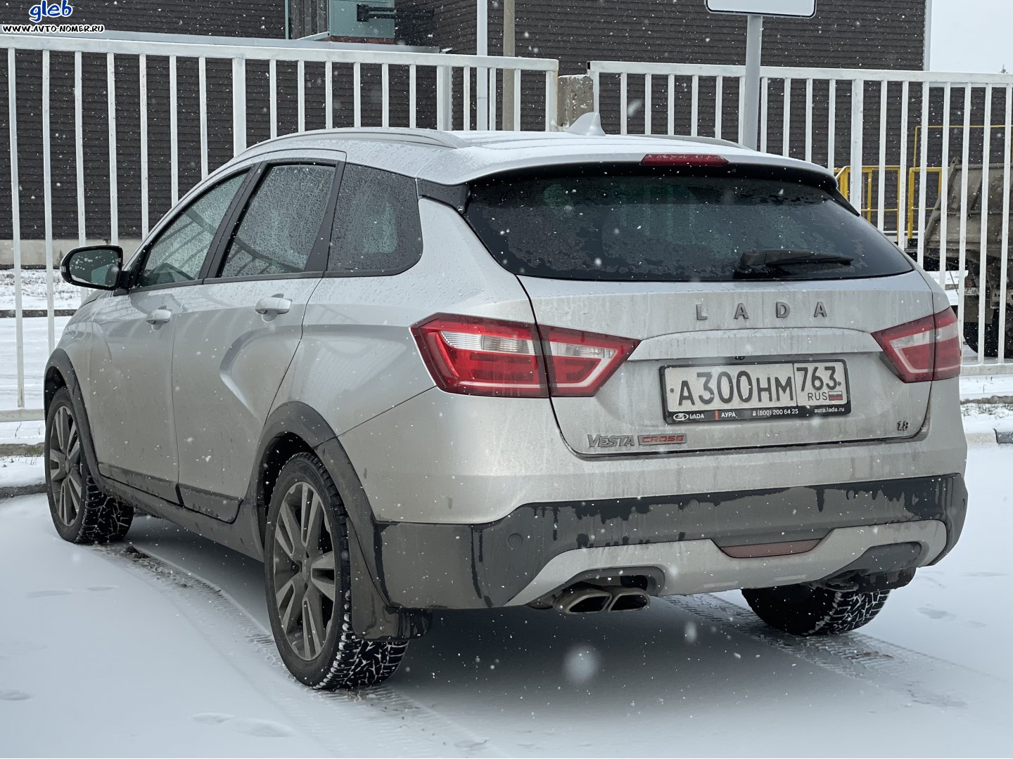 а 300 нм 763, Lada (VAZ) Vesta 1st gen SW Cross (GFK), 2017–2022