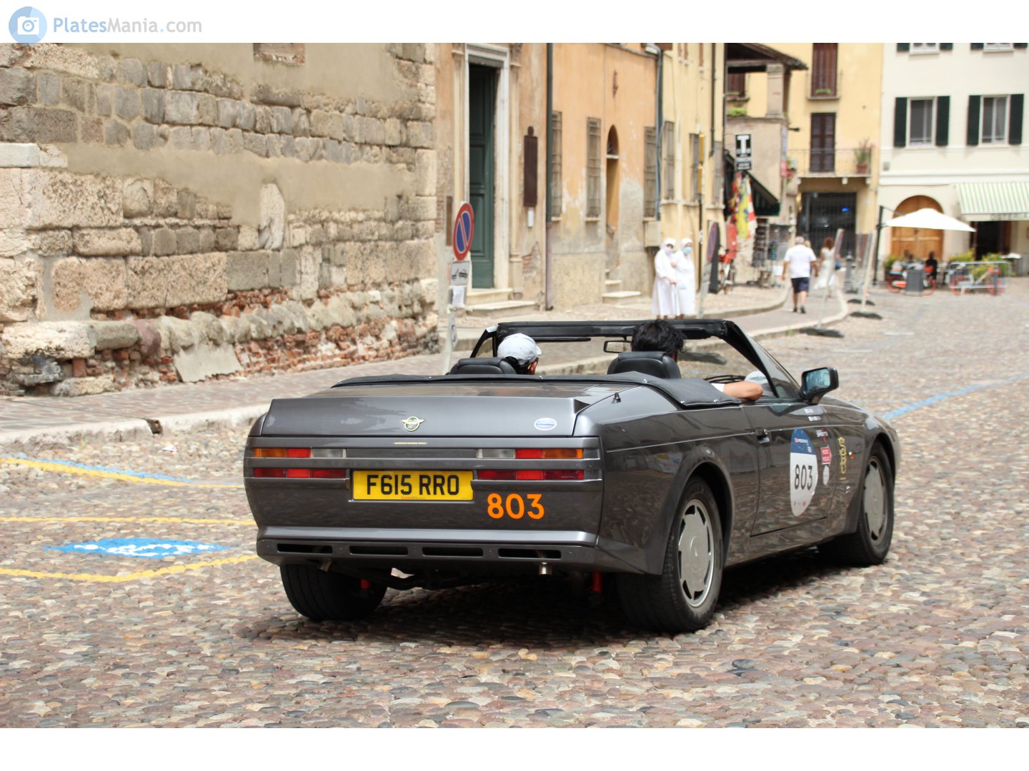 F615RRO, Aston Martin V8 Volante Zagato 