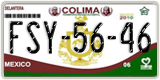 Colima, Cars (AAA-00-00)