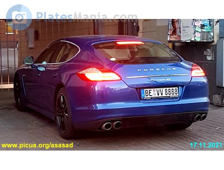 BE VV 8888, Porsche Panamera