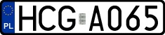 License plates of Poland, Authorities