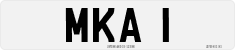License plate of the United Kingdom, 1932 year system