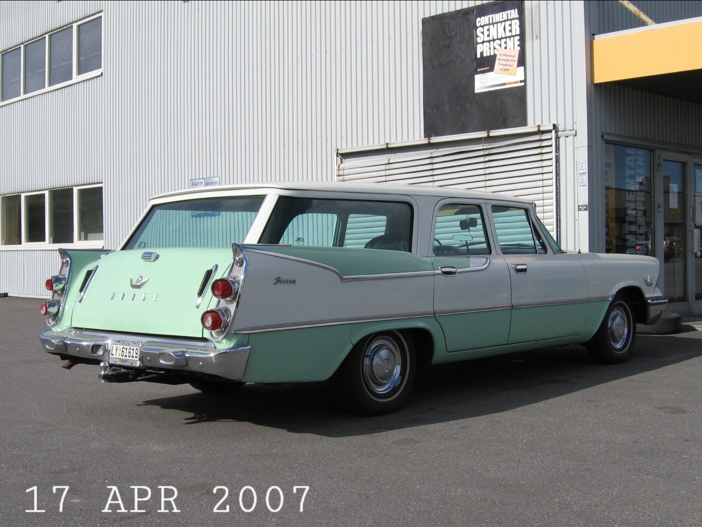 LY 61619, Dodge Sierra 2nd gen 1959 (MD3), 2nd facelift, 1958–1959