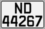 License plate of Norway, Cars