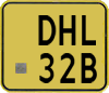License plate of the Netherlands, Mopeds