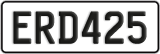 License plate of New Zealand, ABC1(23)