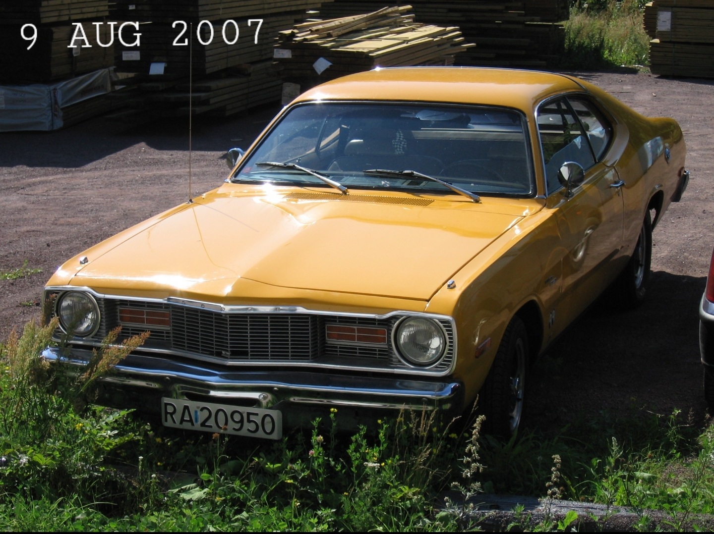 RA 20950, Dodge Dart 4th gen 1973–1976 Sport Coupé (29), 5th facelift, 1972–1976