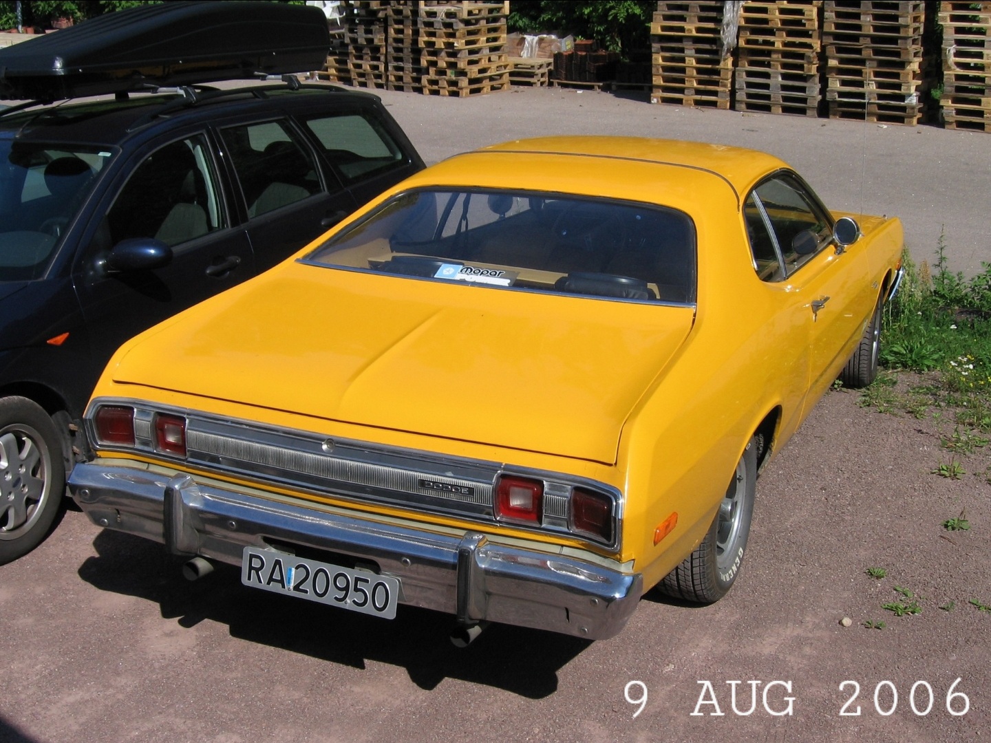 RA 20950, Dodge Dart 4th gen 1973–1976 Sport Coupé (29), 5th facelift, 1972–1976