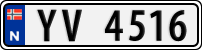 License plate of Norway, Trailers, motorcycles, special vehicles