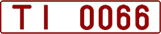 License plate Belarus, Trucks and buses (1992)