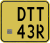 License plate of the Netherlands, Scooters