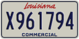 Louisiana, Commercial (A123456)