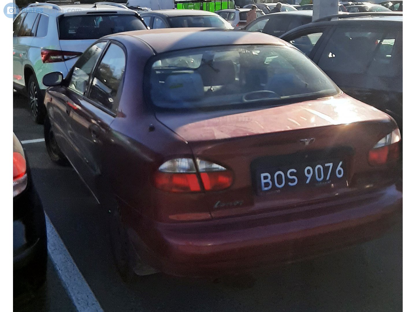 BOS 9076, Daewoo Lanos 1st gen Sedan (T100/T150), 1997–2009
