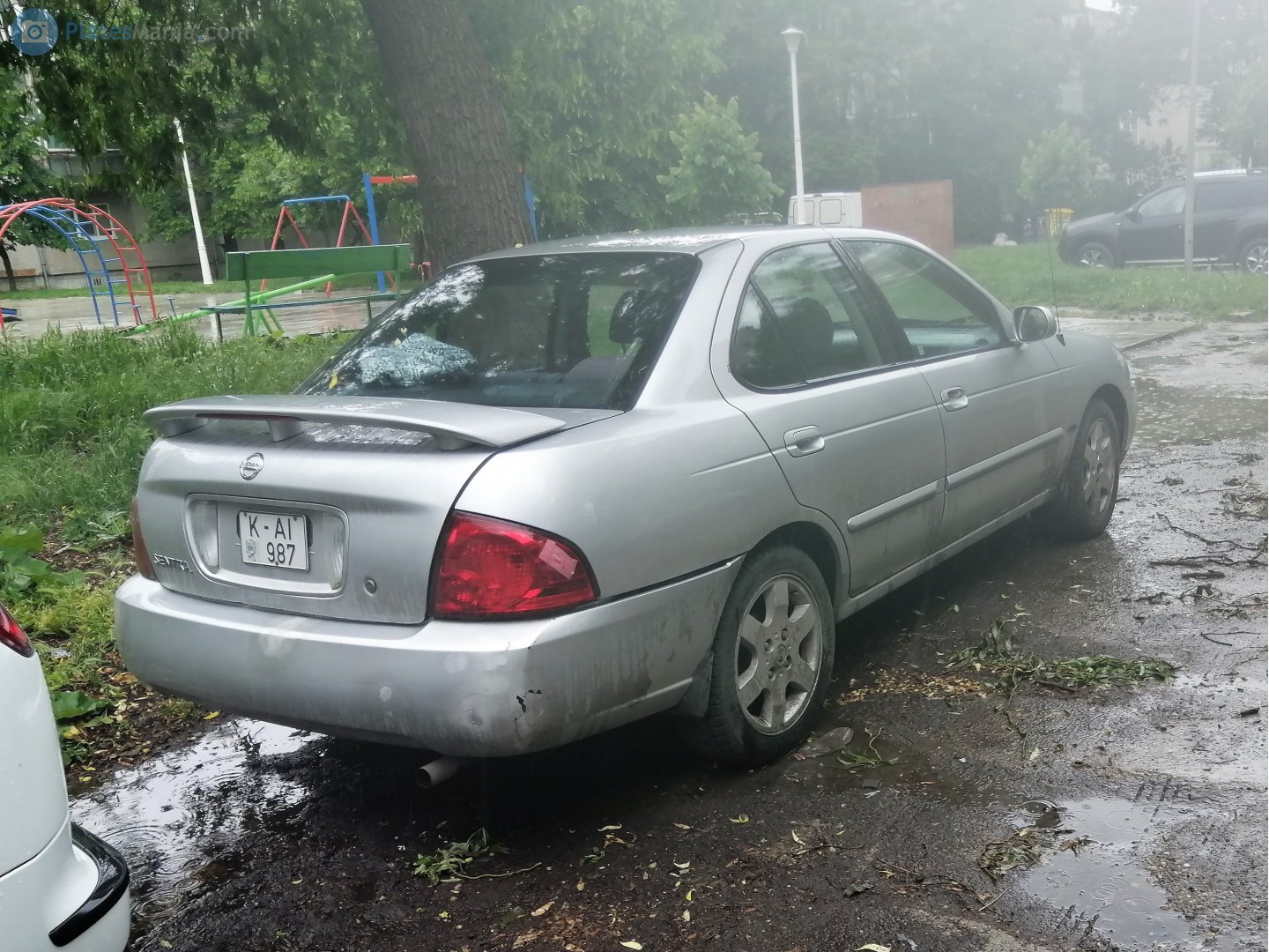 K AI 987, Nissan Sentra 5th gen (B15; Global-market), facelift, 2004–2006