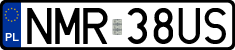 License plates of Poland, Regular car plates