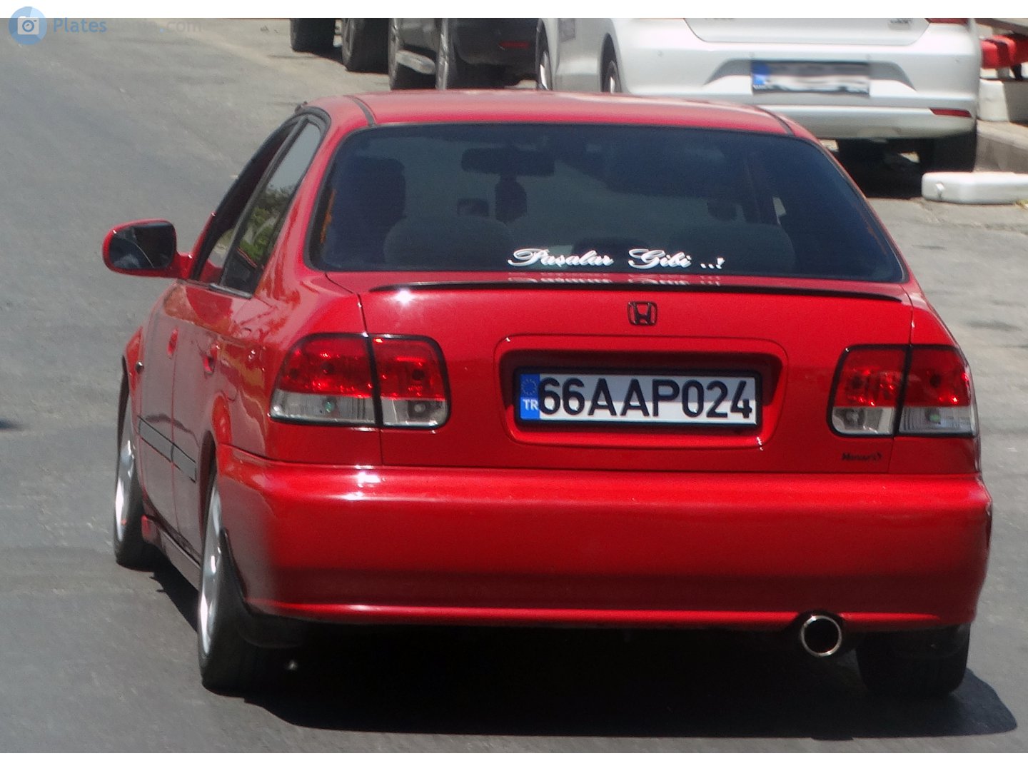 66 AAP 024, Honda Civic 6th gen (Ferio) Sedan (EJ/EK; Global-market), 1995–2000