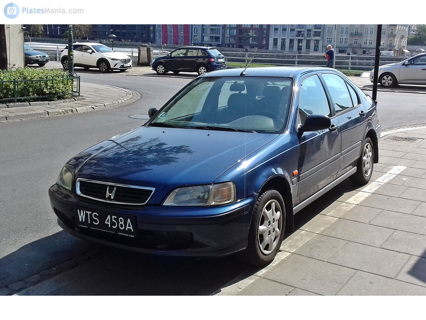 WTS 458A, Honda Civic 6th gen Fastback (MA/MB; EU-market), 1995–2001