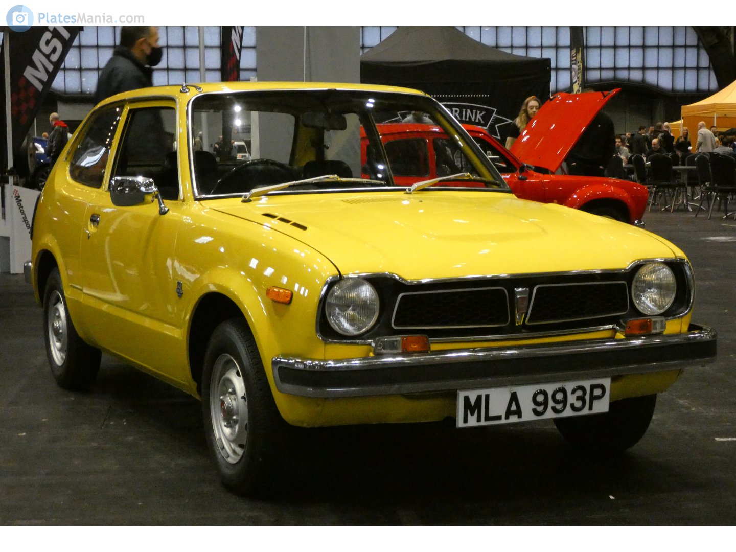 MLA993P, Honda Civic 1st gen 2-door Sedan/3-door Hatch (SB1/SG/SH/SE/VB), 1972–1979