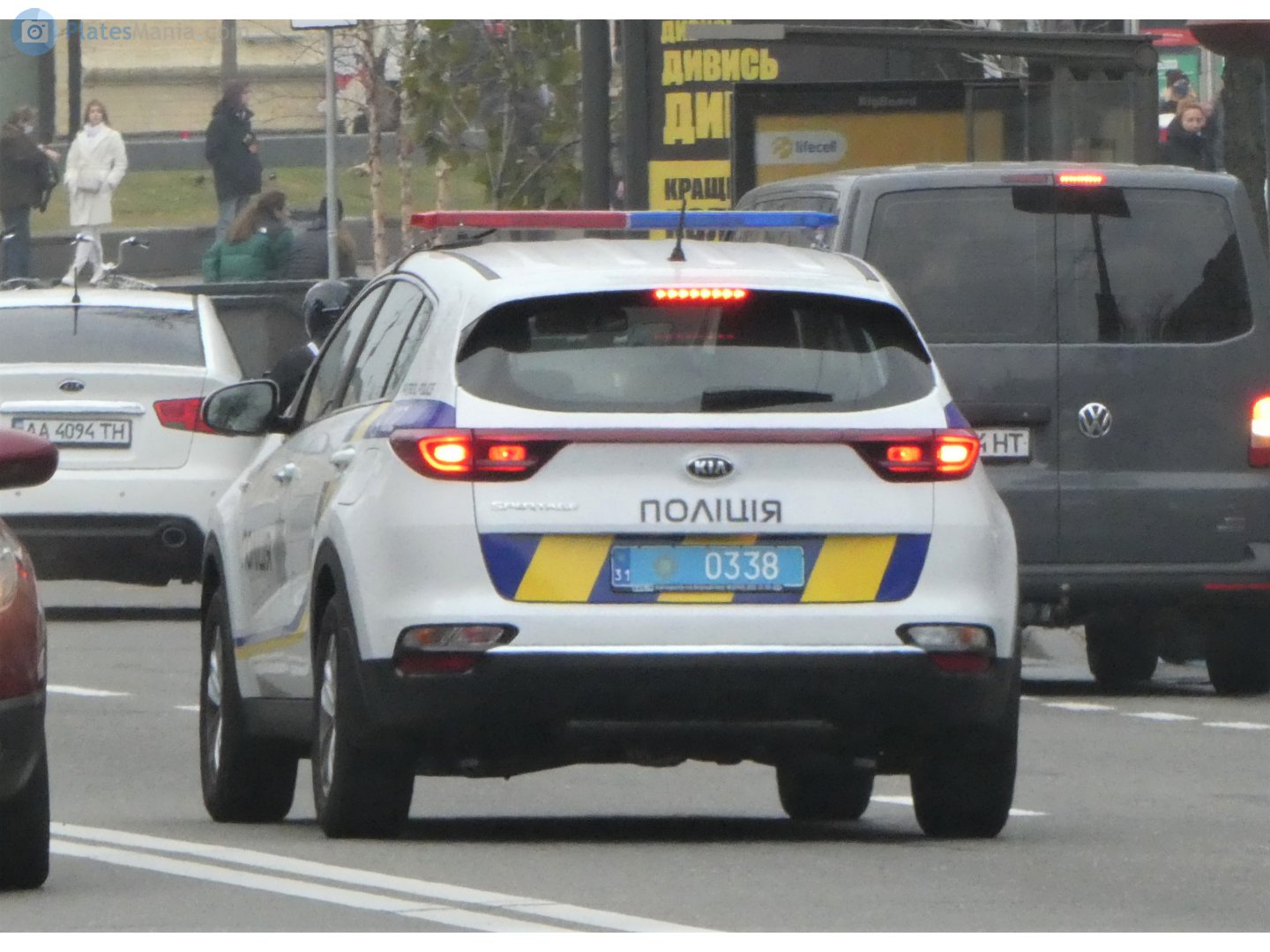 31 0338, Kia Sportage 4th gen (QL), facelift, 2018–2022