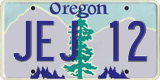Oregon, Vanity Plates