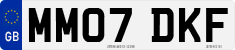 License plate of the United Kingdom, 2001 year system
