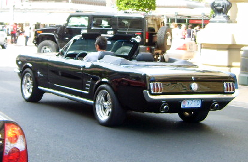 X710, Ford Mustang 1st gen 2-door Convertible (76), 1964–1970