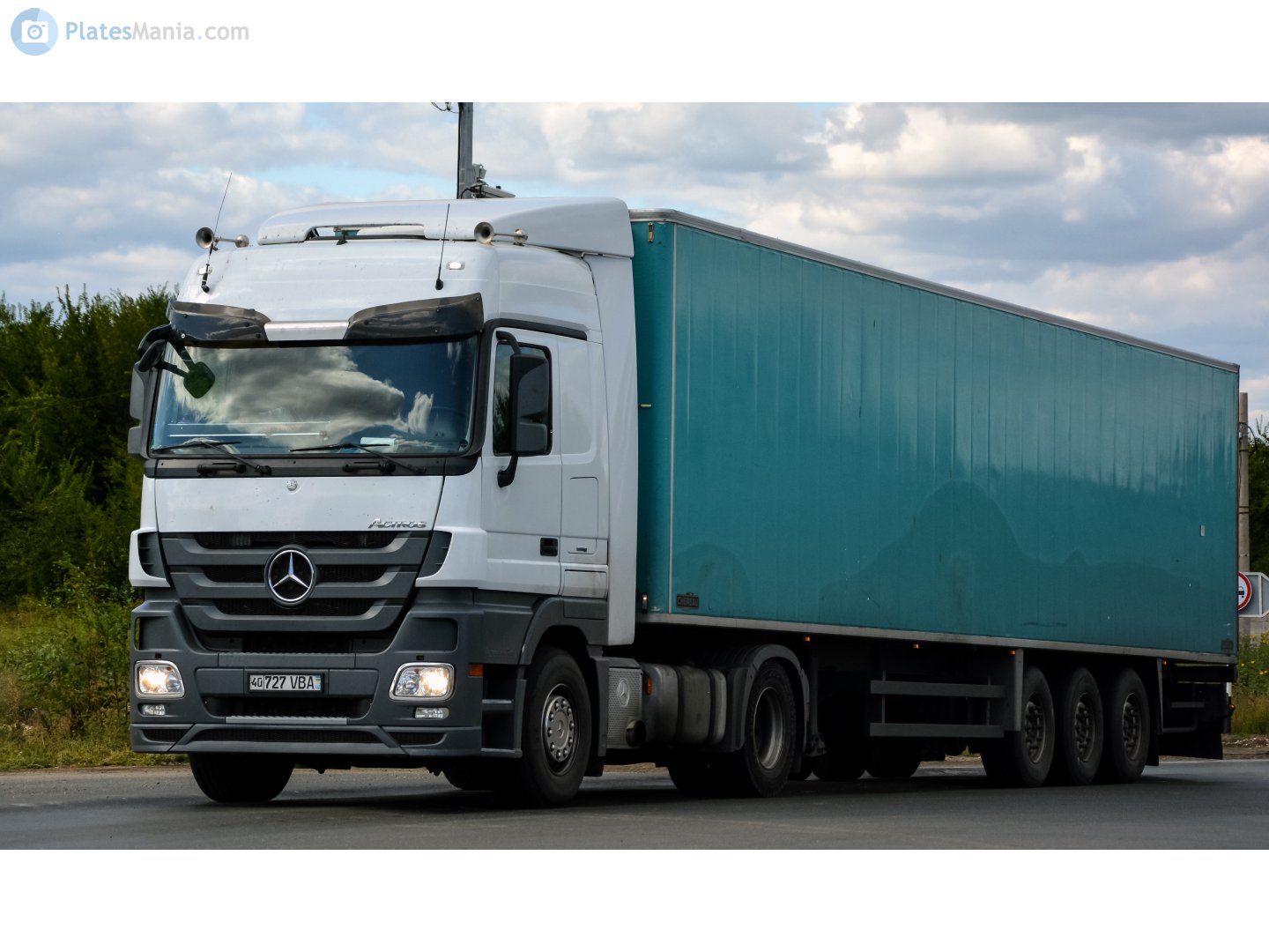 40 727 VBA, Mercedes-Benz Actros 2nd gen (MP2/MP3), 2002–2020