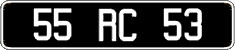 French license plate, FNI