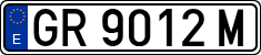 License plates of Spain, 1971 year series