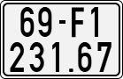 License plate of Vietnam, Motorcycles