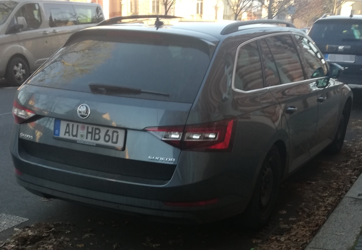AU HB 60, Skoda Superb 3rd gen Combi (B8/3V5), 2015–2019