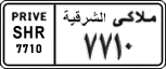 License plate of Egypt, Cars (1999)
