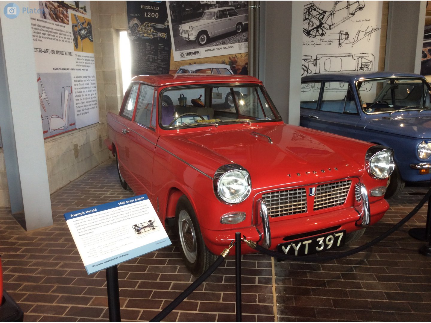 YYT397, Triumph Herald 
