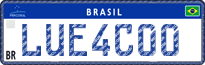 License plate of Brazil, Authorities (Mercosul)