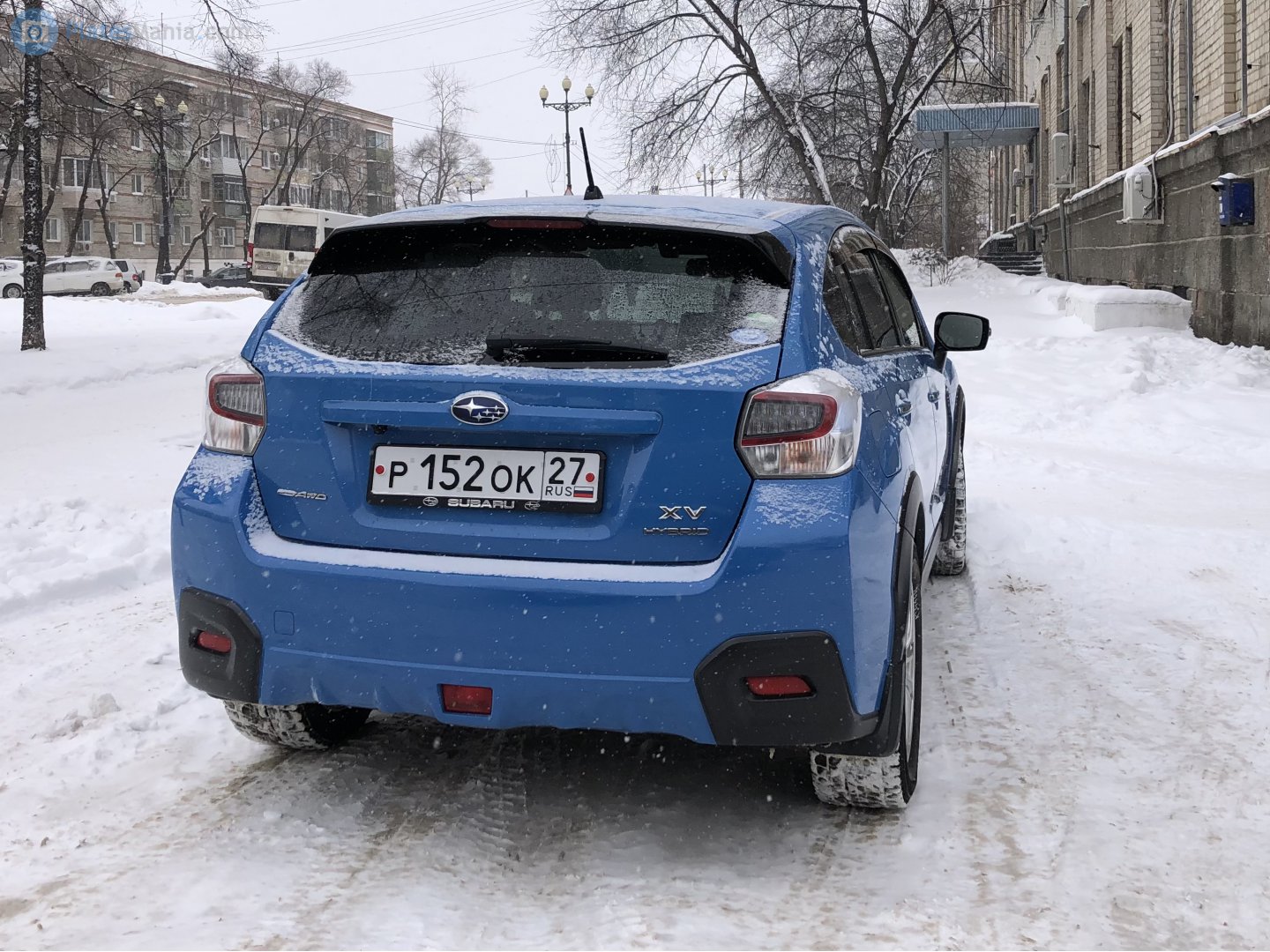 р 152 ок 27, Subaru XV 1st gen (GP), 2012–2017