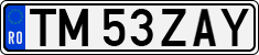 License plate of Romania, Regular plates