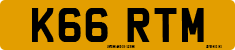 License plate of the United Kingdom, 1983 year system