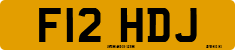 License plate of the United Kingdom, 1983 year system