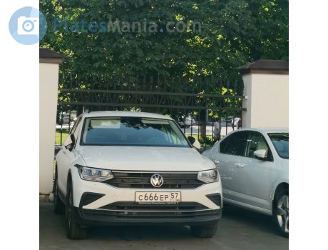 с666ер57, Volkswagen Tiguan