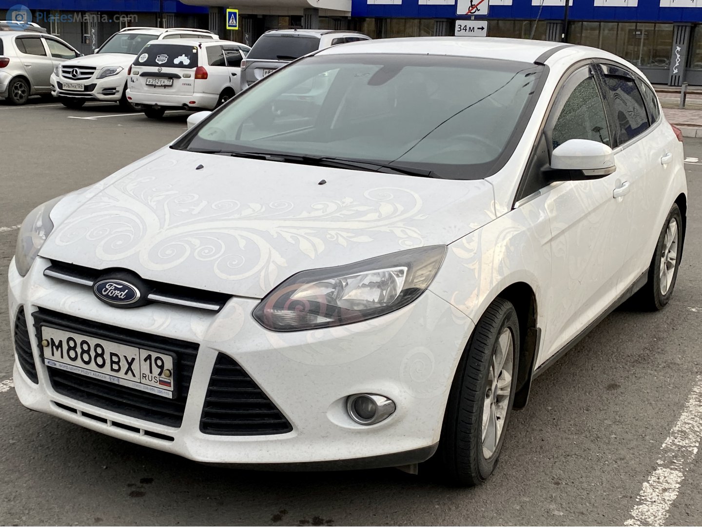 м 888 вх 19, Ford Focus 